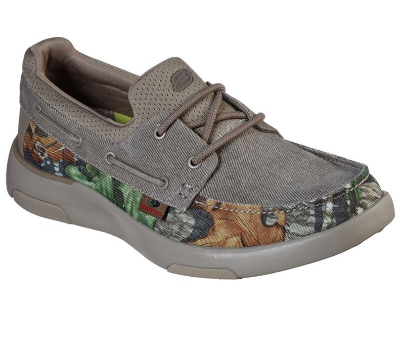 Skechers Bellinger - Garmo - Mens Slip On Shoes Camo [AU-TW3344]